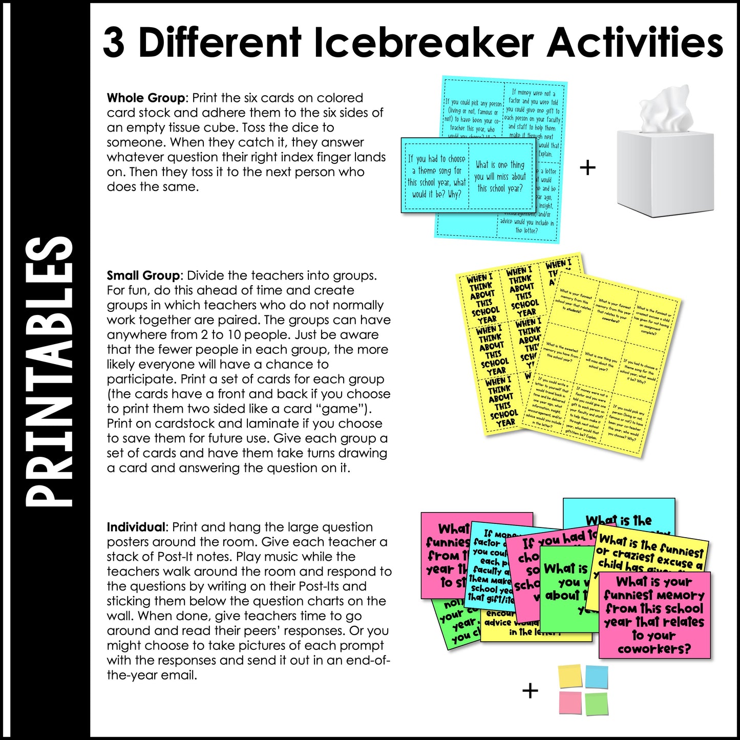 End of the Year Meeting Activities | Instructional Coaching