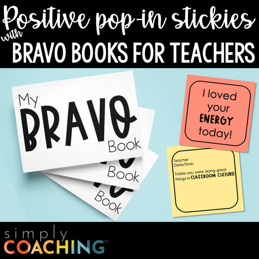 Positive Walkthrough Sticky Notes | Instructional Coaching
