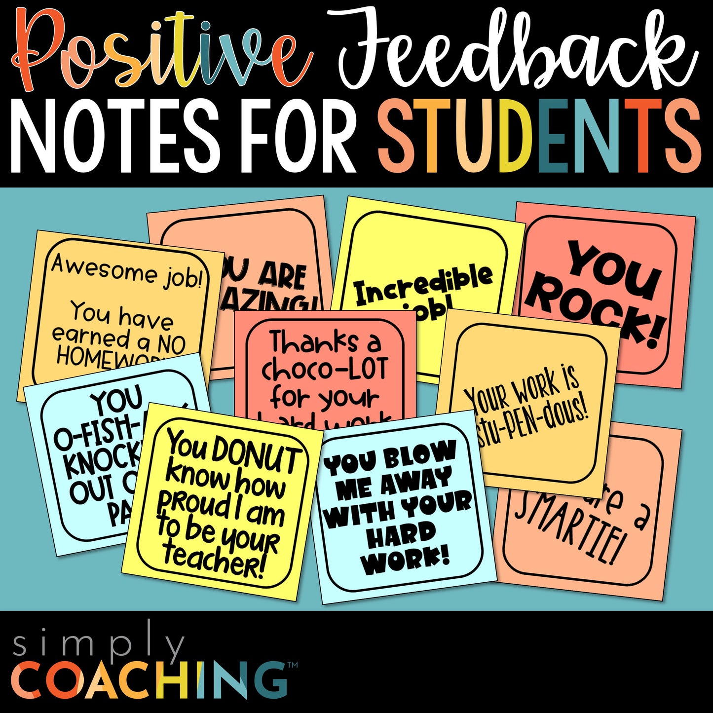 Positive Feedback Notes for Students