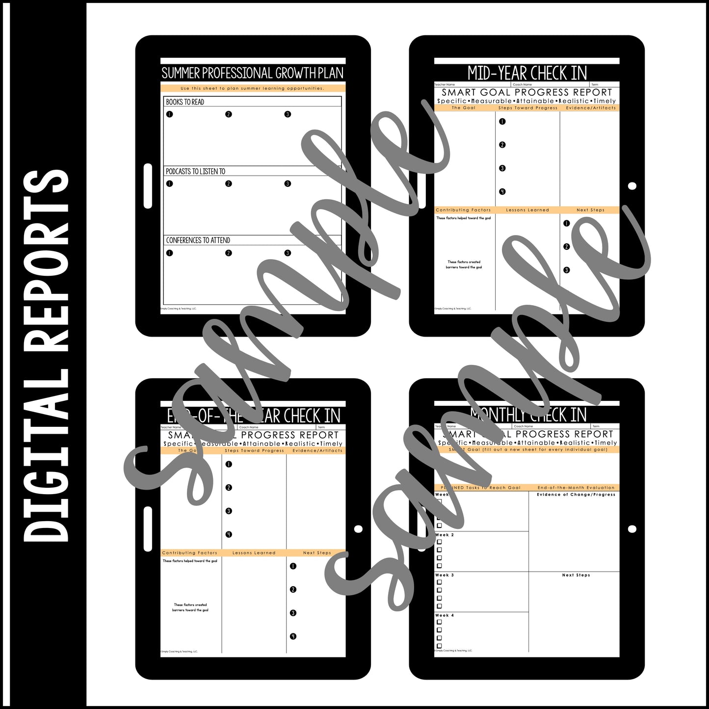 Goal Meeting Forms | Instructional Coaching